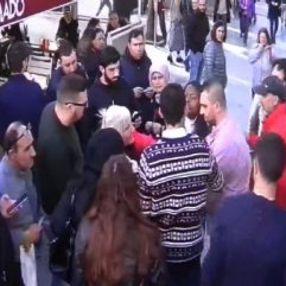 Şişli'de Nijeryalı kadın ortalığı birbirine kattı