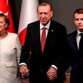 Erdoğan, Merkel ve Macron ile telekonferans ile görüşecek