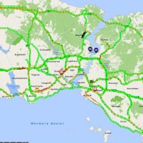 İstanbul trafiğinde koronavirüs etkisi