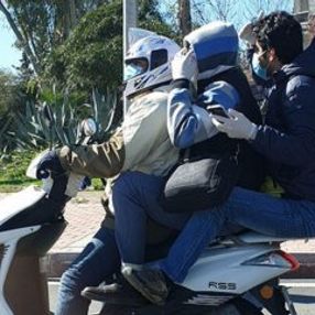 Antalya'da koronavirüs önlemli tehlikeli yolculuk