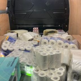 İngiltere'de hırsızlar tuvalet kağıdı çaldı