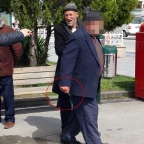 Koronavirüs uyarısını dinlemeyen yaşlı adam terör estirdi