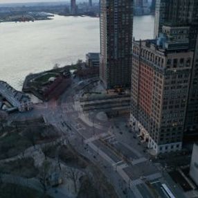 New York sokaklarında koronavirüs sessizliği