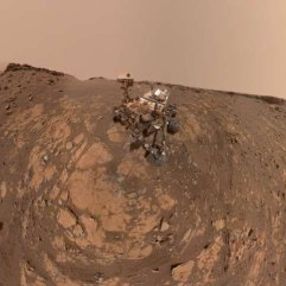 NASA'nın Mars aracı, tırmanış rekorundan önce selfie çekti