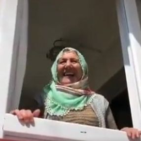 Tedbir amaçlı oğlu tarafından eve kilitlenen kadın