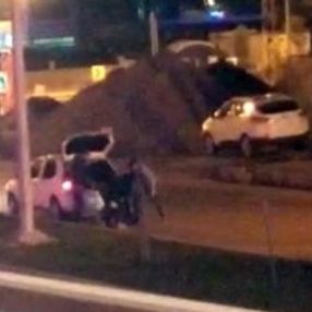 Samsun'da tartıştıkları kişiyi dövüp bagaja koydular
