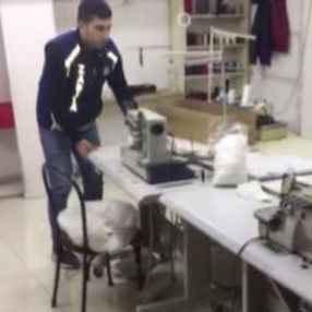 Ankara'da sahte maske imalathanesine baskın düzenlendi