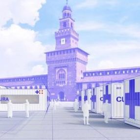 İtalya'da konteynerden korona hastanesi