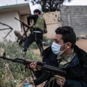 Libya'da milis güçleriyle maskeli çatışma