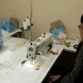 İstanbul'da 1 milyon adet sahte maske üreten atölyeye baskın