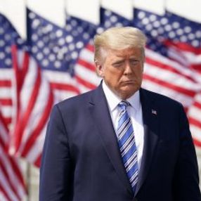 Trump, günler sonra ilk kez Beyaz Saray'dan çıktı