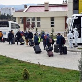 Katar'dan gelen 145 kişi, Kırıkkale'de karantinaya alındı