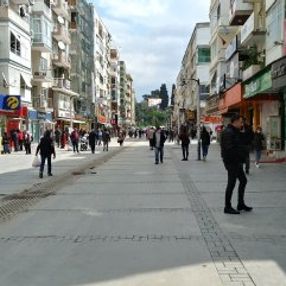 İzmir'de koronanın yayılımını gösteren harita