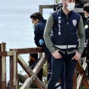 Falezlere çıkan şahıs, içkiyi alınca intihardan vazgeçti