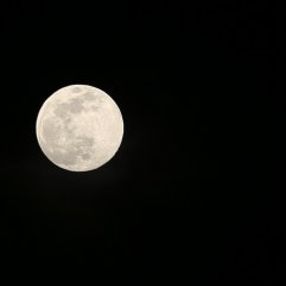 Yurt genelinden Süper Ay manzaları