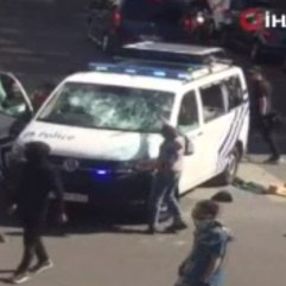 Belçika’da polisin çarptığı kişi öldü