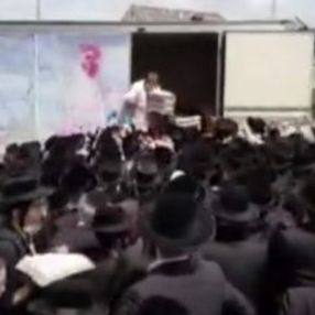 İsrail'de Paskalya yumurtası alma izdihamı