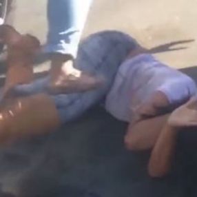 ABD'de trafikte iki kadının kavgası