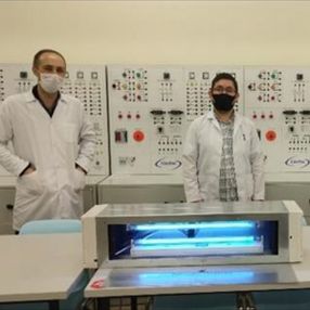 MEB, Ultraviyole-C hava sterilizasyon cihazı üretti