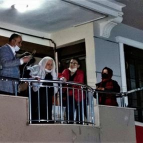TBMM ile yaşıt Fadime Nine'ye sürpriz doğum günü