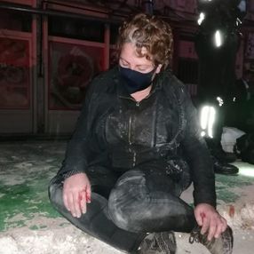 Babasına kızan kadın ATM'leri böyle parçaladı