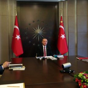 Cumhurbaşkanı Erdoğan, Cerrahpaşa'ya bağlandı