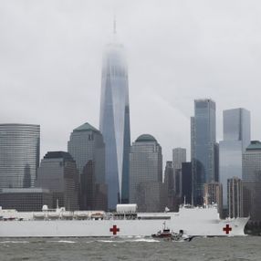 1000 yataklı hastane gemisinin New York'a faydası olmadı