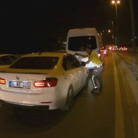 İstanbul'da film gibi kovalamaca kamerada
