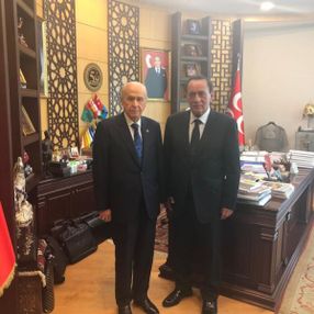 Alaattin Çakıcı, Devlet Bahçeli'yi ziyaret etti