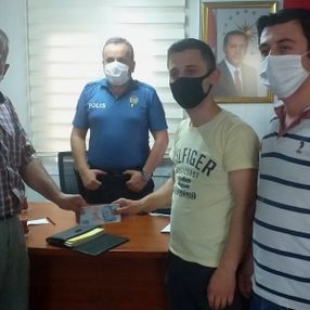 Tekirdağ'da işçi gençlerden örnek davranış