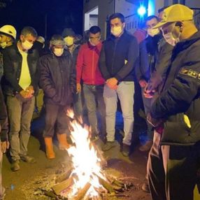 Bingöl'de vatandaşlar, geceyi dışarıda geçirdi