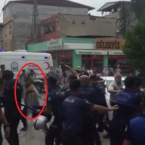 Bursa'da yıkım gerginliği: Polis ve zabıtaya saldırdılar