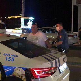 Kuşadası'nı karıştıran adam yine rahat durmadı