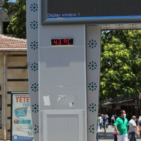 Sıcaktan bunalan Gaziantepliler deniz istedi