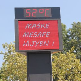 Aydın'da sıcaklık 52 dereceye kadar çıktı