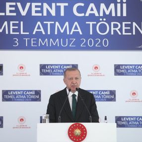 Barbaros Hayrettin Paşa Camii'nin temeli atıldı