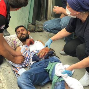 Esenyurt’ta dehşet anları kamerada