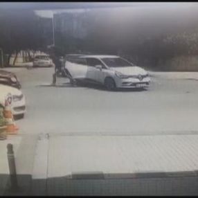 Çekmeköy’deki silahlı saldırı kamerada