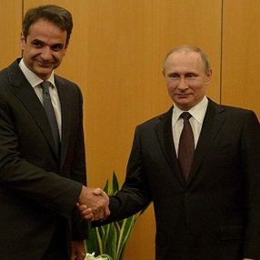 Miçotakis, Putin ile görüştü