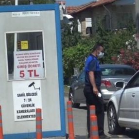 Yalova'da mahalleye ücretli girişten vazgeçildi