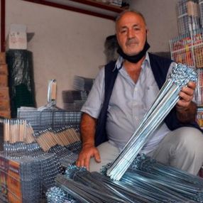 Kahramanmaraş'ta yılda 1 milyon şiş üretiliyor