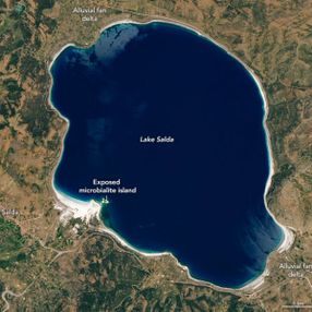 NASA'dan Salda Gölü paylaşımı