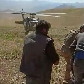 Tunceli'de kalp krizi geçiren çobanı jandarma kurtardı