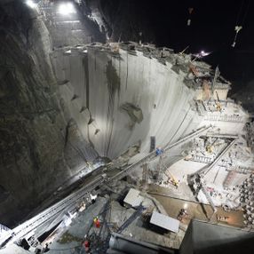 Yusufeli Barajı’nın tamamlanması için son 50 metre