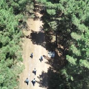 Aydos Ormanı'nda drone ile mangal denetimi