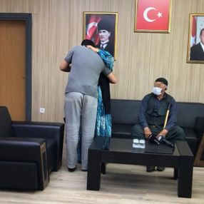 Mardin'de bir aile daha evladına kavuştu
