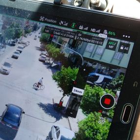 Adana'da kurallara uymayan sürücüler drone ile tespit edildi