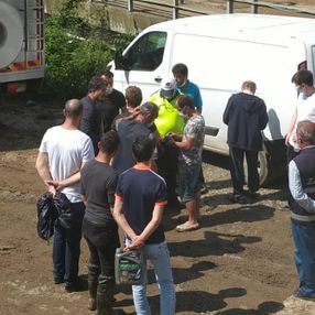 Giresun'da sel sonrası yağmalar başladı