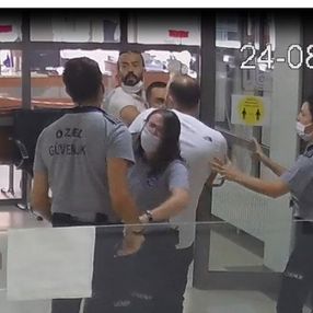 Kırklareli'de vezne görevlisine ve kadın güvenliğe saldırı