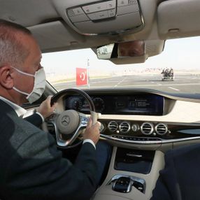 Cumhurbaşkanı Erdoğan'dan Ankara-Niğde Otoyolu'nda test sürüşü